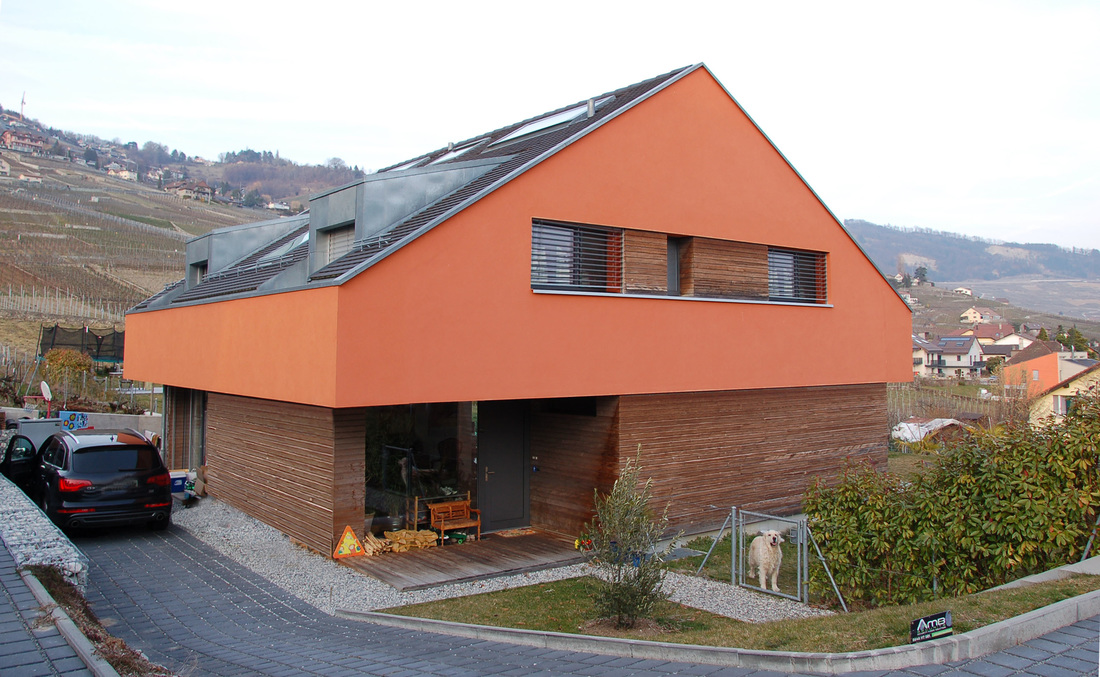 villa dans les vignes